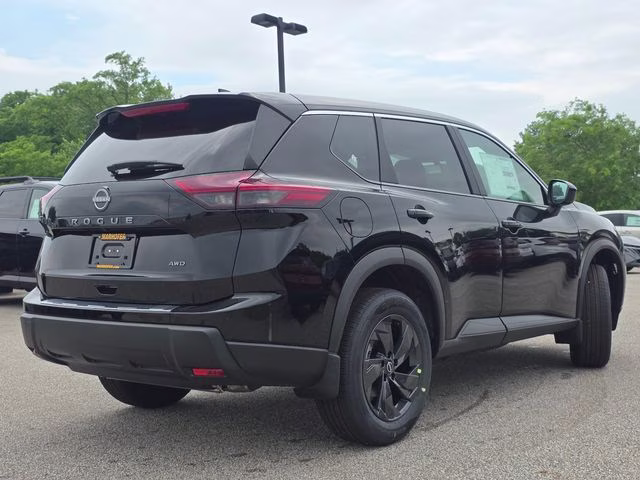 2026 Super Black Nissan Rogue SV AWD SUV