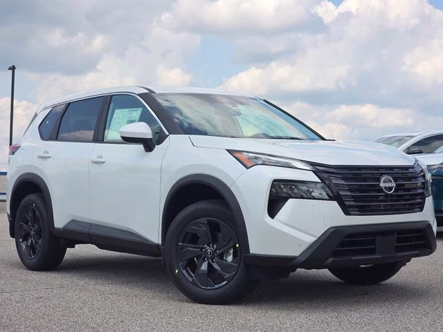 2026 Everest White Pearl Tricoat Nissan Rogue SV AWD SUV