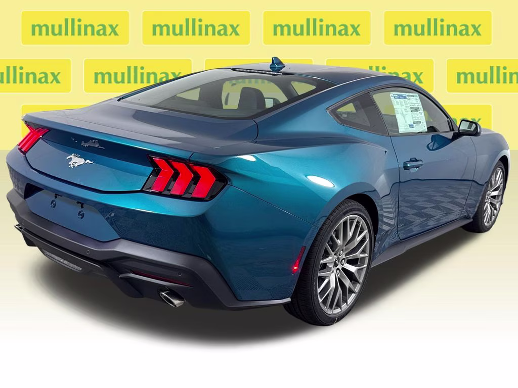 2026 Adriatic Blue Metallic Ford Mustang EcoBoost Premium RWD Coupe
