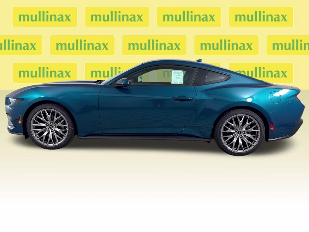 2026 Adriatic Blue Metallic Ford Mustang EcoBoost Premium RWD Coupe