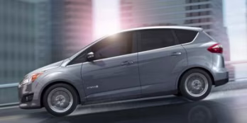 2015 White Platinum Clearcoat Metallic Ford C-Max Hybrid SEL FWD Hatchback