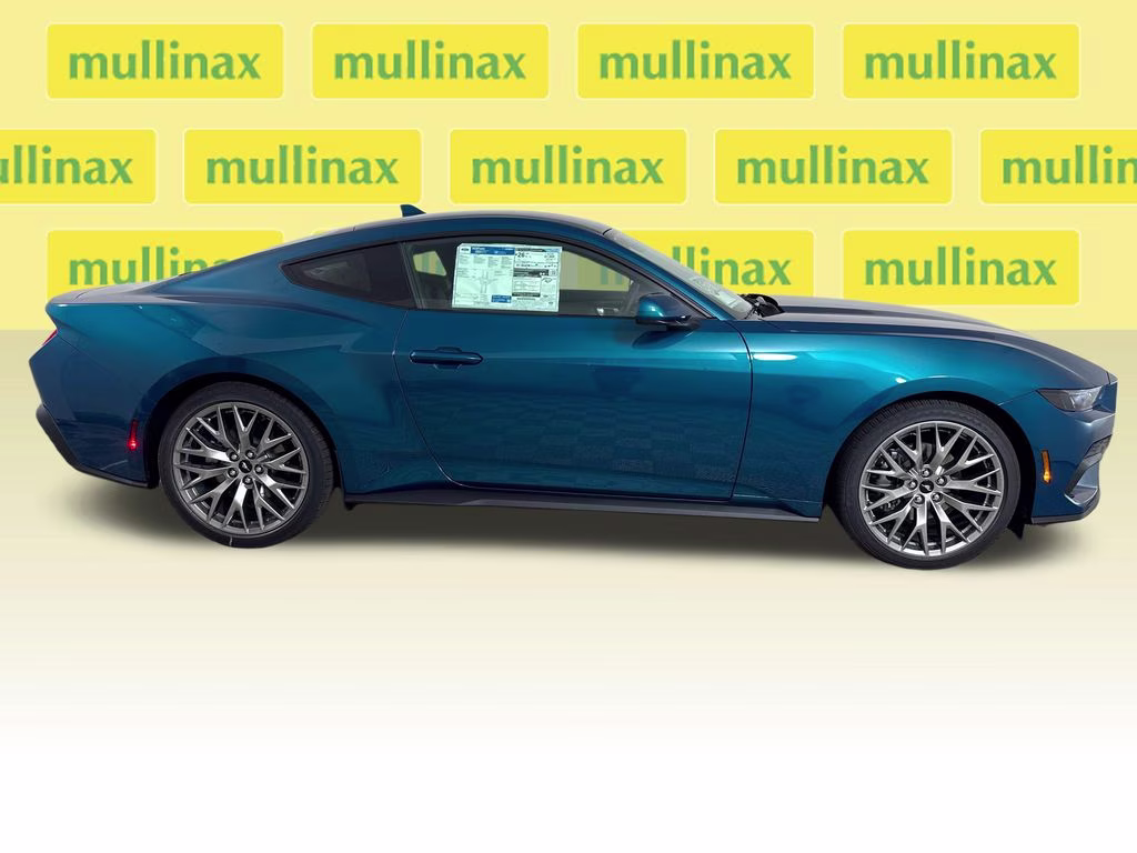 2026 Adriatic Blue Metallic Ford Mustang EcoBoost Premium RWD Coupe