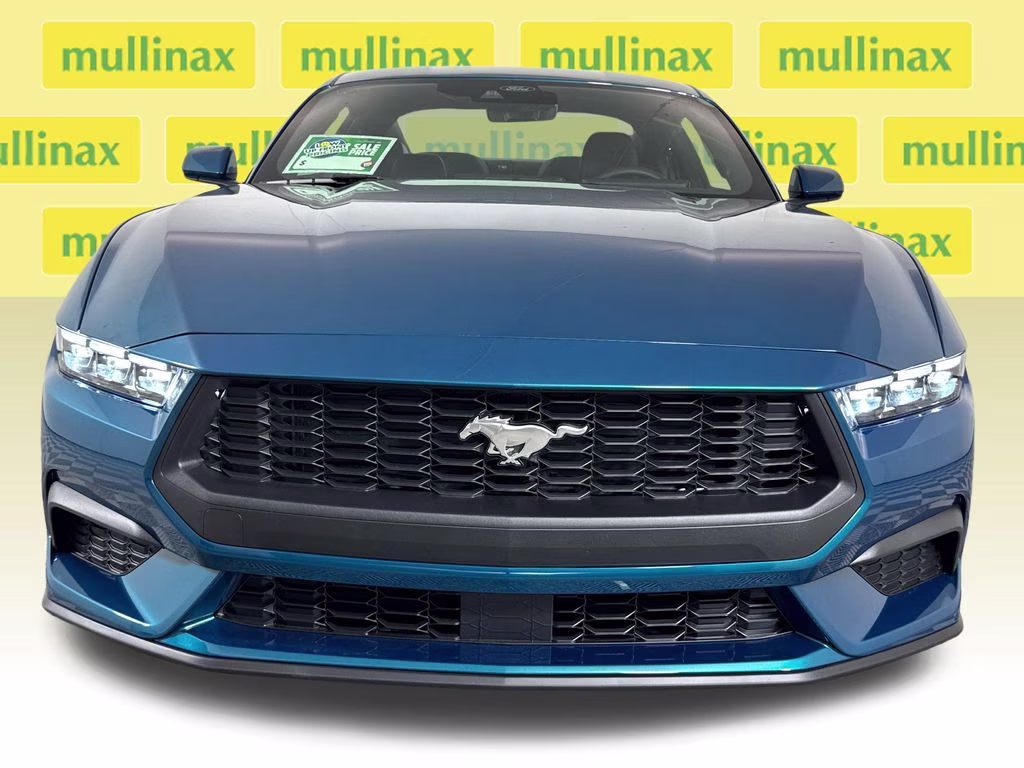 2026 Adriatic Blue Metallic Ford Mustang EcoBoost Premium RWD Coupe