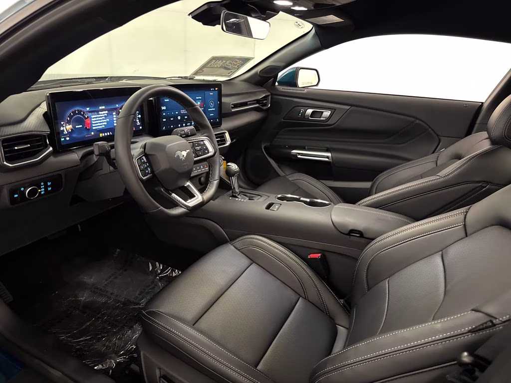 2026 Adriatic Blue Metallic Ford Mustang EcoBoost Premium RWD Coupe