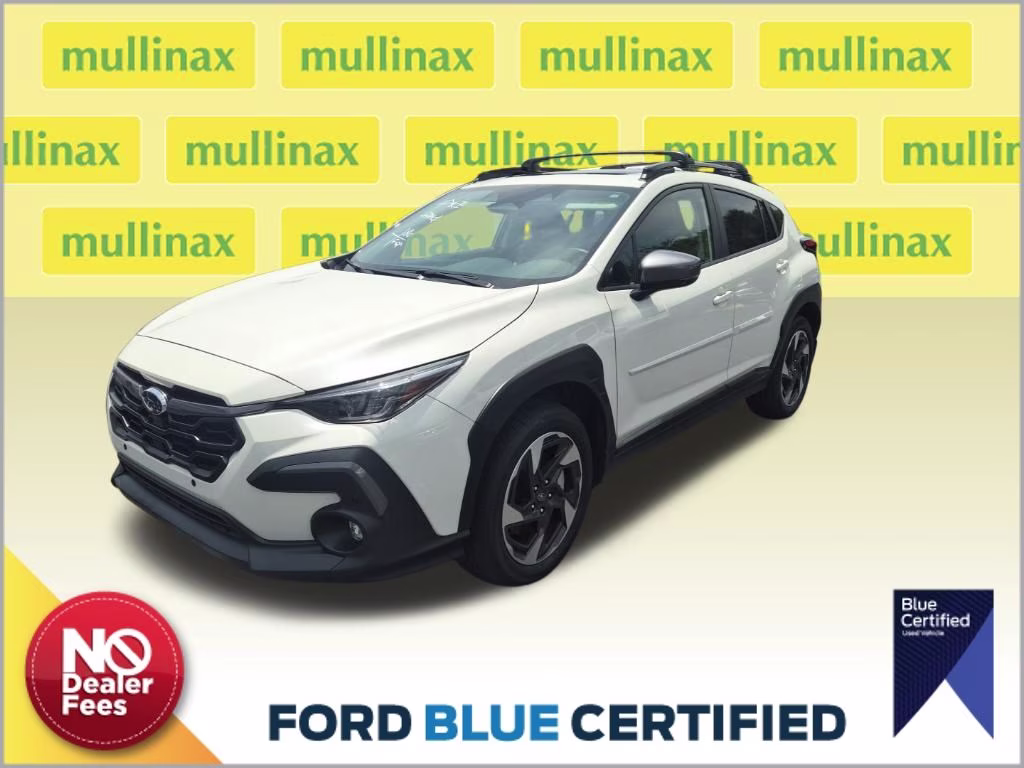 2024 Crystal White Pearl Subaru Crosstrek Limited AWD SUV