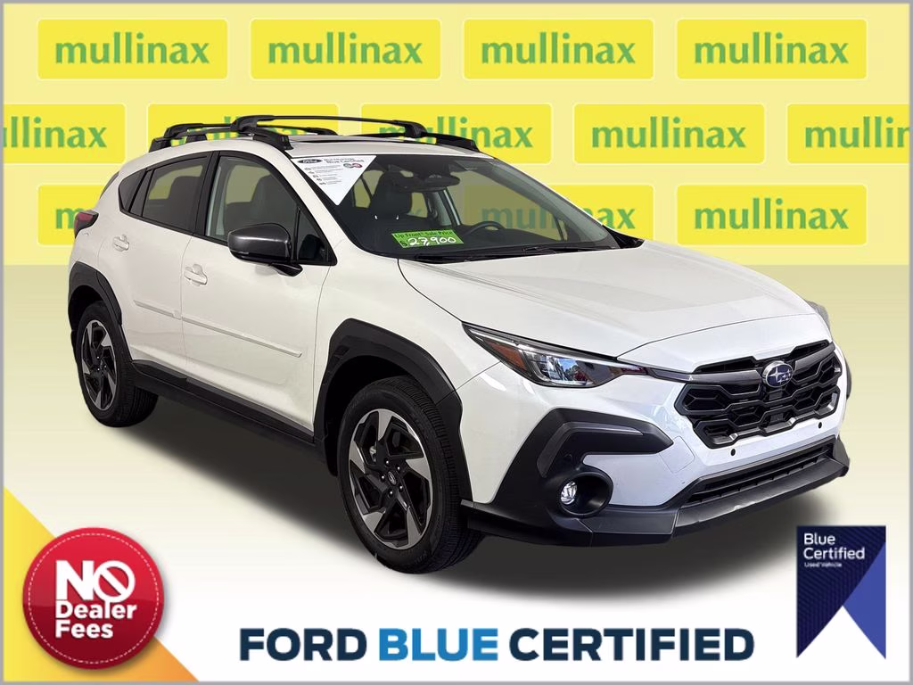 2024 Crystal White Pearl Subaru Crosstrek Limited AWD SUV
