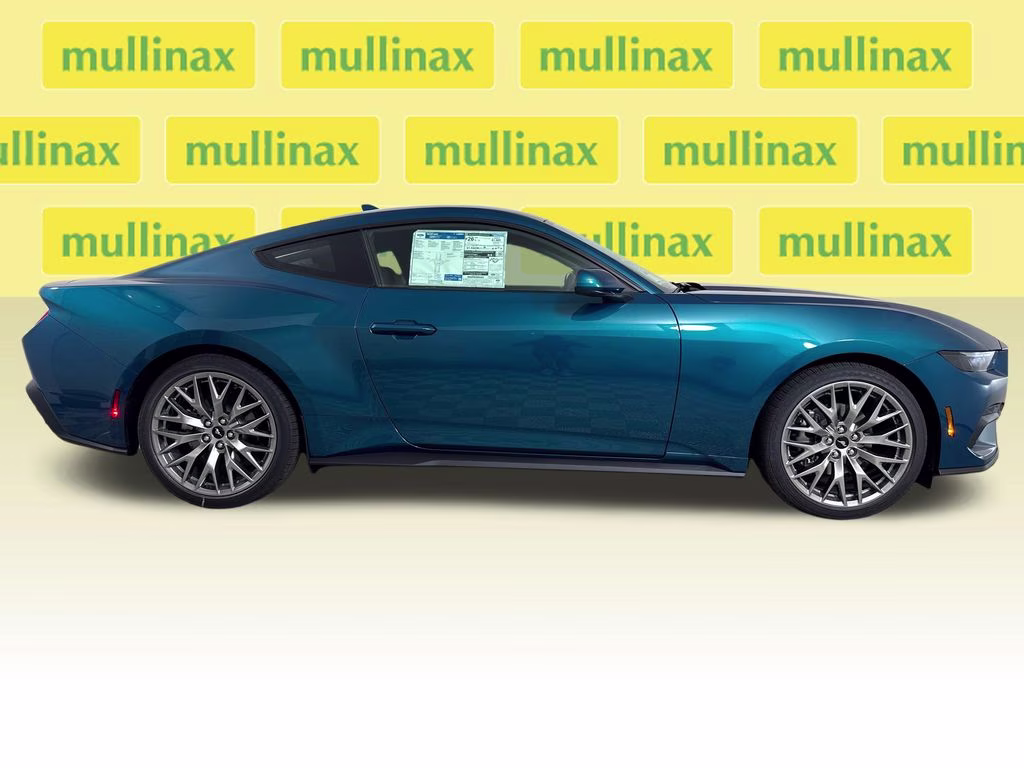 2026 Adriatic Blue Metallic Ford Mustang EcoBoost Premium RWD Coupe