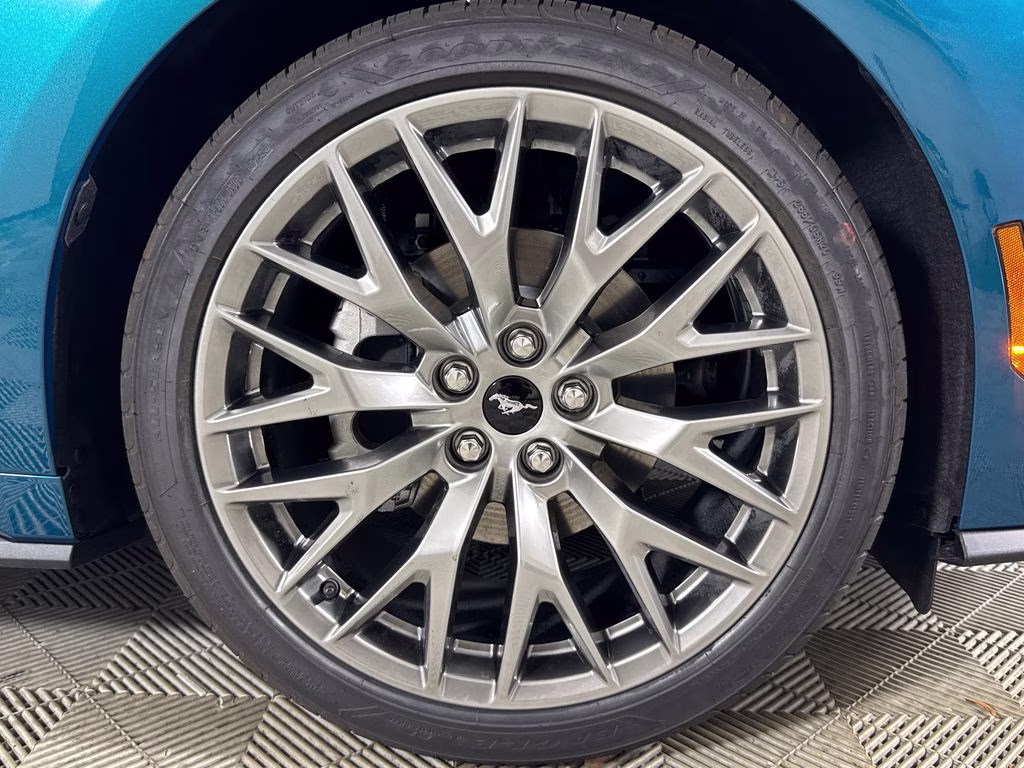 2026 Adriatic Blue Metallic Ford Mustang EcoBoost Premium RWD Coupe