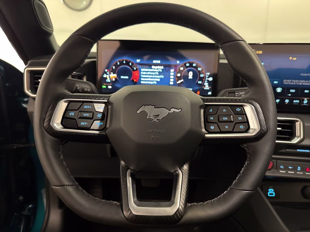 2026 Adriatic Blue Metallic Ford Mustang EcoBoost Premium RWD Coupe