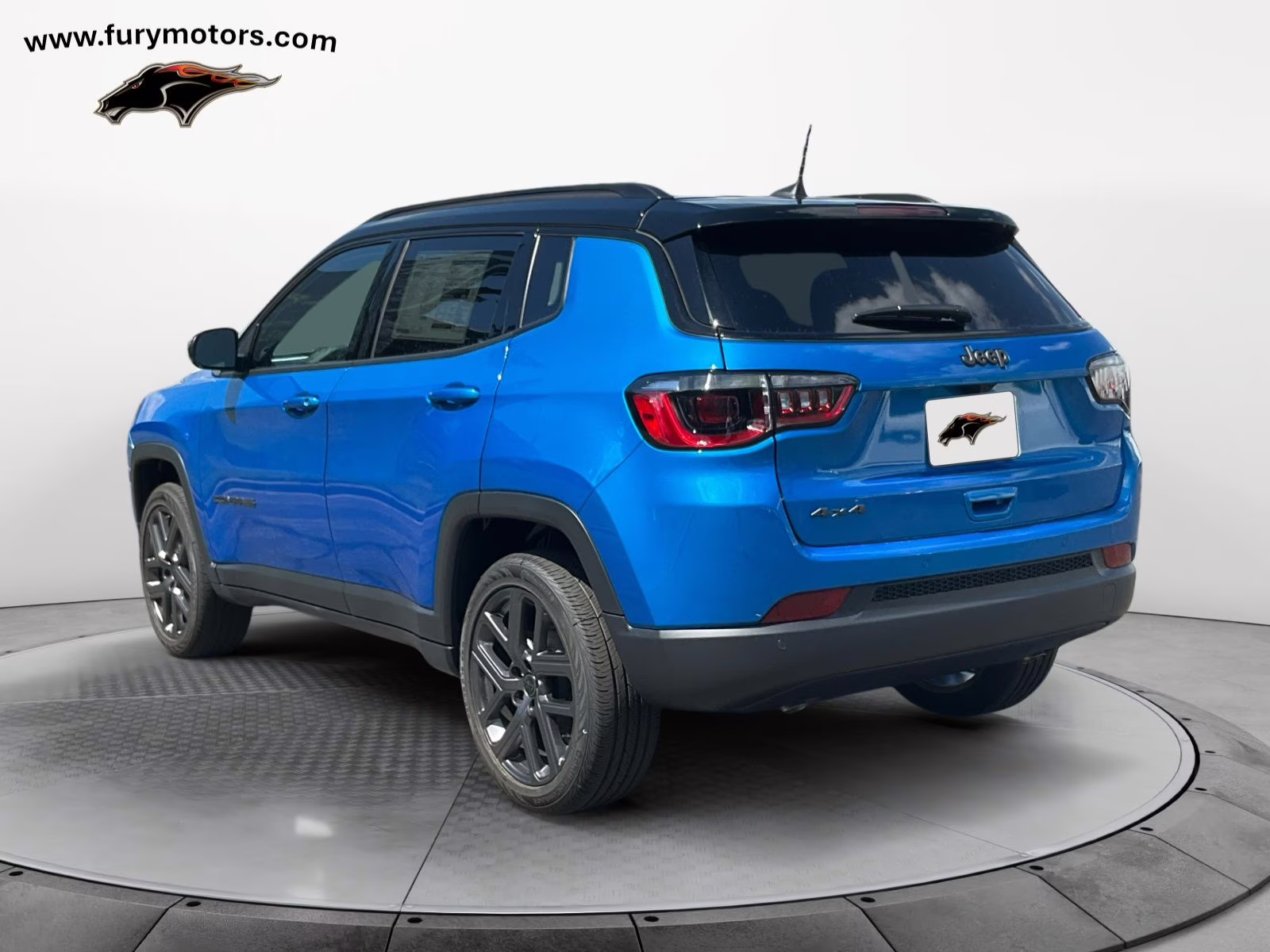 2025 Hydro Blue Pearlcoat Jeep Compass Limited 4X4 SUV