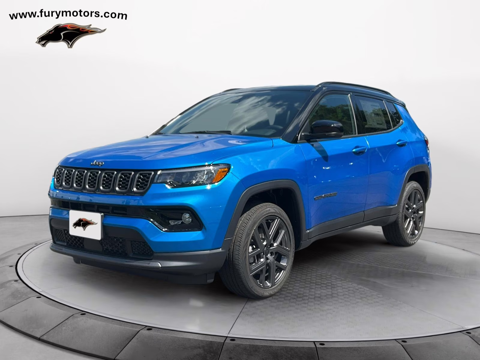2025 Hydro Blue Pearlcoat Jeep Compass Limited 4X4 SUV