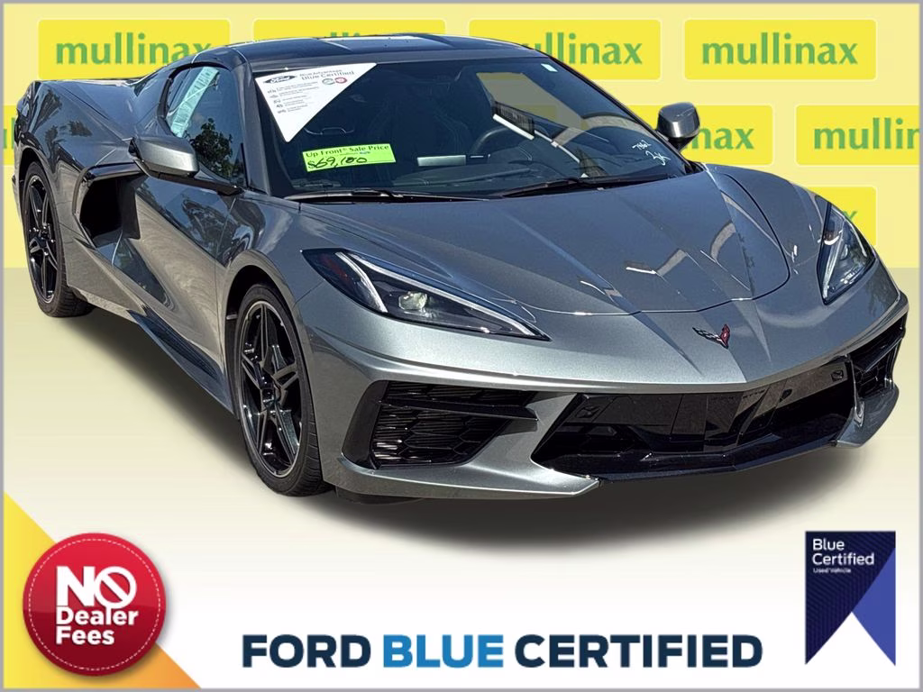 2022 Hypersonic Gray Metallic Chevrolet Corvette Stingray RWD Coupe