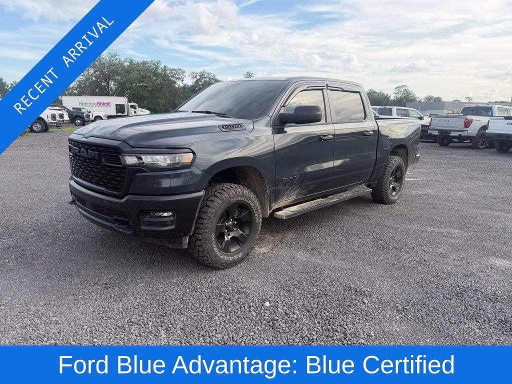 2025 Forged Blue Metallic Ram 1500 Warlock 4X4 Truck