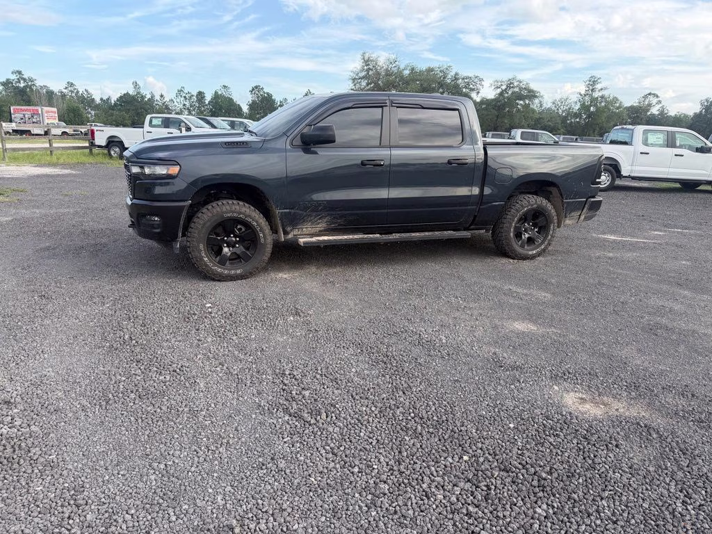 2025 Forged Blue Metallic Ram 1500 Warlock 4X4 Truck