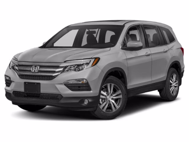 2018 Silver Honda Pilot EX-L AWD SUV