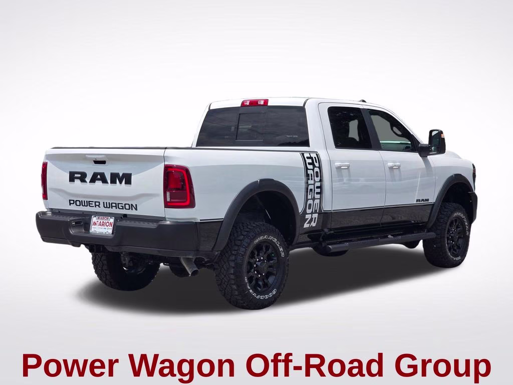 2025 Bright White Clearcoat Ram 2500 Power Wagon 4X4 Truck