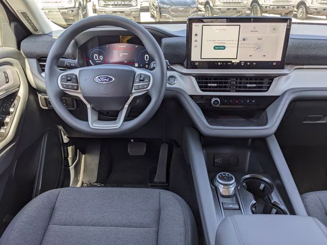 2026 Star White Metallic Tri-Coat Ford Explorer Active 4X4 SUV