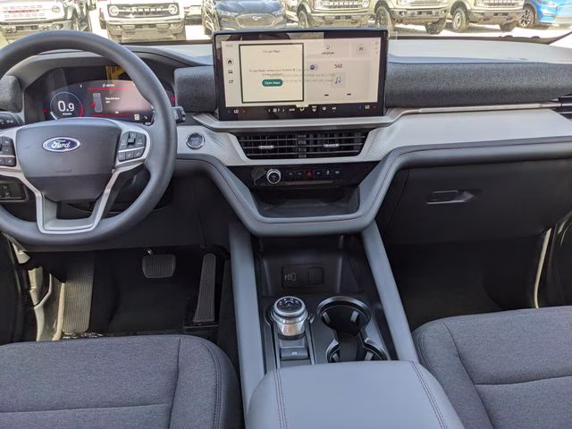 2026 Star White Metallic Tri-Coat Ford Explorer Active 4X4 SUV