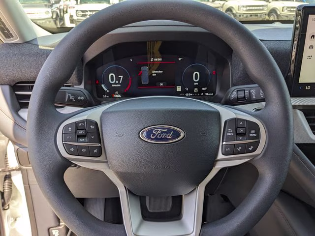 2026 Star White Metallic Tri-Coat Ford Explorer Active 4X4 SUV