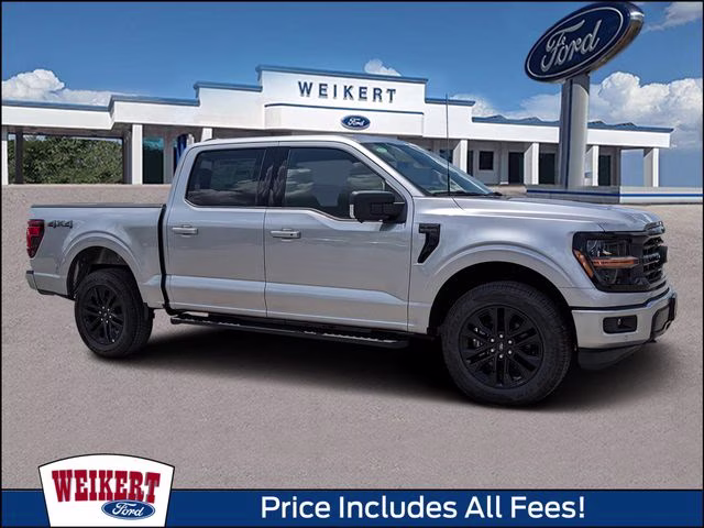 2026 Iconic Silver Metallic Ford F-150 XLT 4X4 Truck