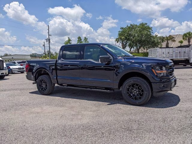 2026 Antimatter Blue Metallic Ford F-150 XLT 4X4 Truck