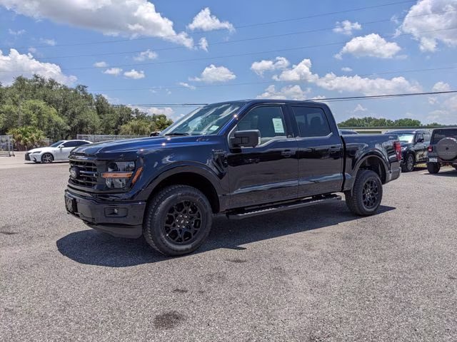 2026 Antimatter Blue Metallic Ford F-150 XLT 4X4 Truck