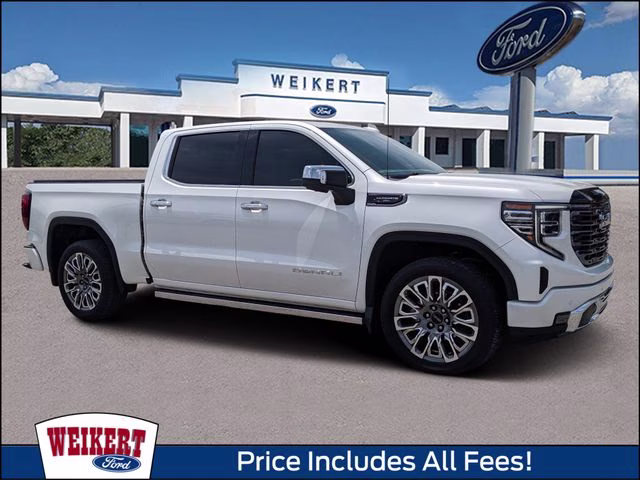 2025 White Frost Tricoat GMC Sierra 1500 Denali Ultimate 4X4 Truck