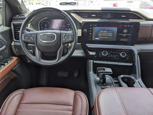 2025 White Frost Tricoat GMC Sierra 1500 Denali Ultimate 4X4 Truck