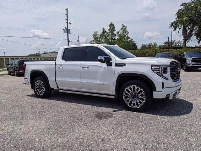 2025 White Frost Tricoat GMC Sierra 1500 Denali Ultimate 4X4 Truck