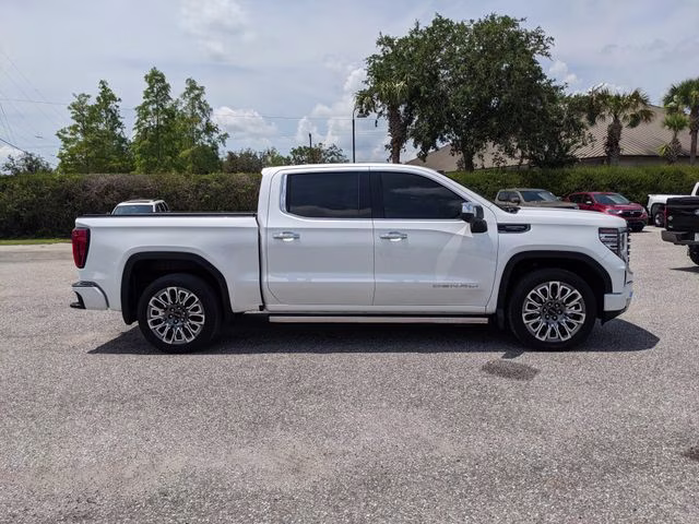 2025 White Frost Tricoat GMC Sierra 1500 Denali Ultimate 4X4 Truck