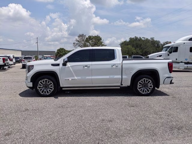 2025 White Frost Tricoat GMC Sierra 1500 Denali Ultimate 4X4 Truck