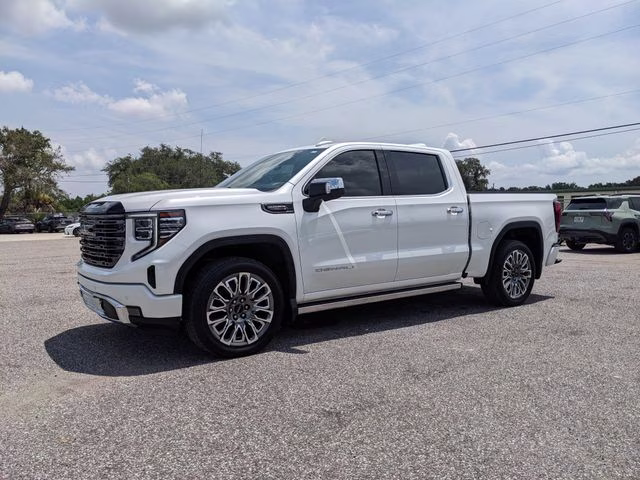 2025 White Frost Tricoat GMC Sierra 1500 Denali Ultimate 4X4 Truck