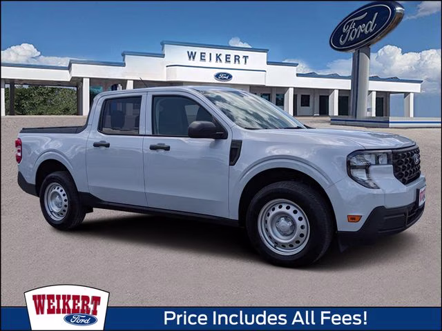 2025 White Metallic Ford Maverick XL AWD Truck