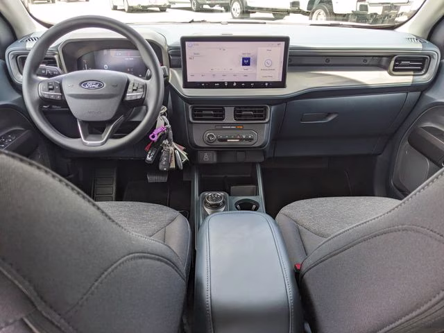 2025 White Metallic Ford Maverick XL AWD Truck