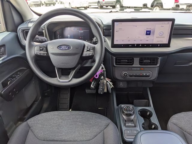 2025 White Metallic Ford Maverick XL AWD Truck
