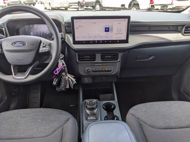 2025 White Metallic Ford Maverick XL AWD Truck