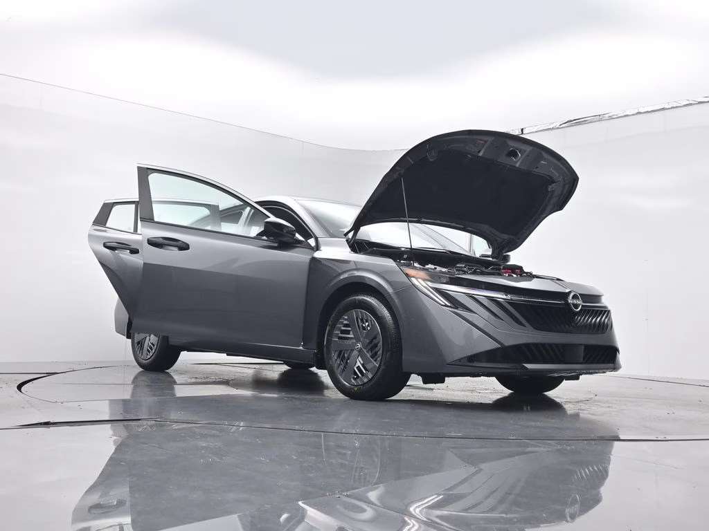 2026 Gun Metallic Nissan Sentra S FWD Sedan
