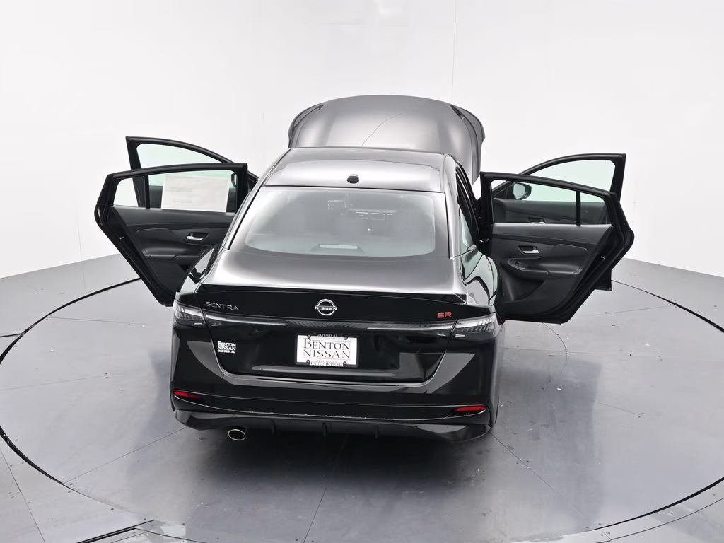 2026 Super Black Nissan Sentra SR FWD Sedan