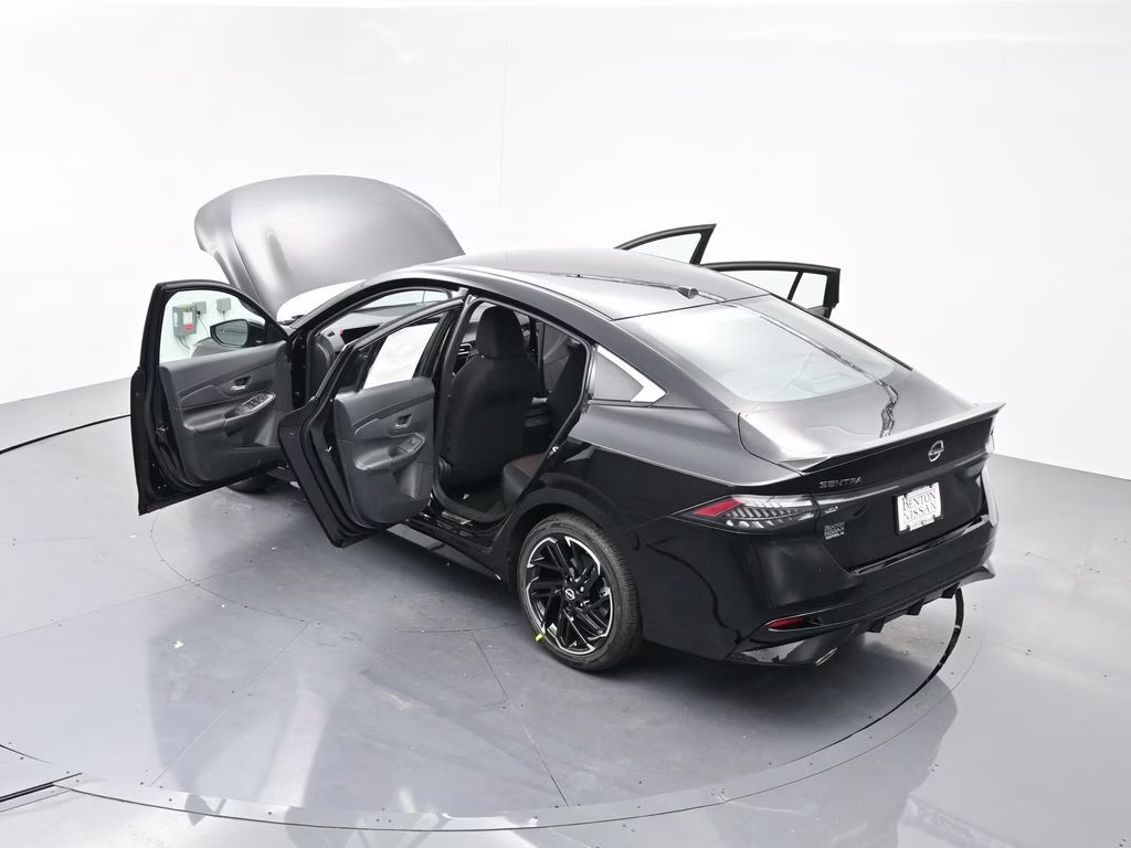 2026 Super Black Nissan Sentra SR FWD Sedan