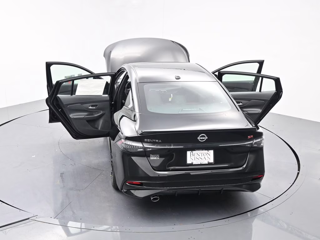 2026 Super Black Nissan Sentra SR FWD Sedan