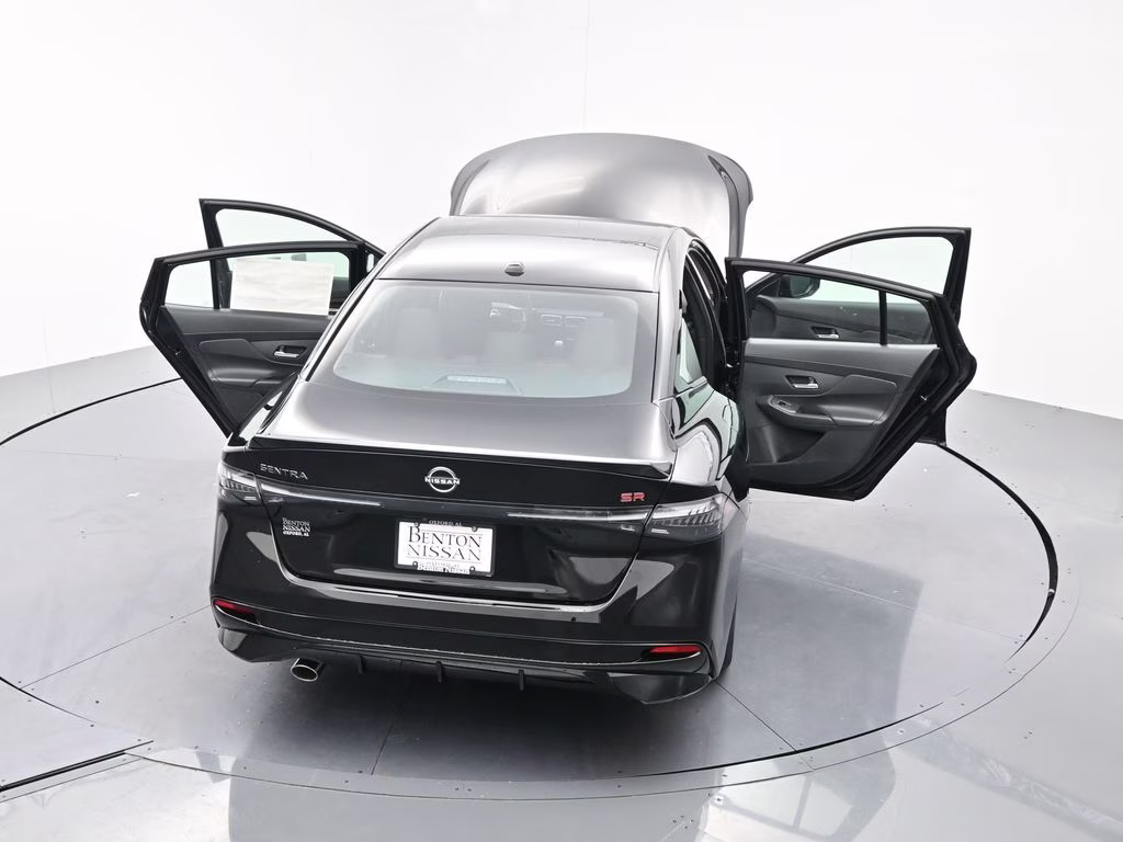 2026 Super Black Nissan Sentra SR FWD Sedan