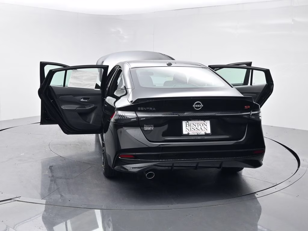 2026 Super Black Nissan Sentra SR FWD Sedan