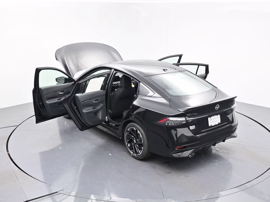 2026 Super Black Nissan Sentra SR FWD Sedan