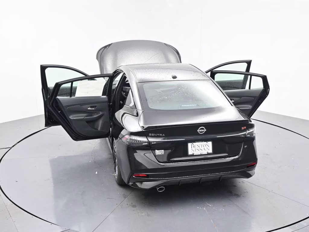 2026 Super Black Nissan Sentra SR FWD Sedan