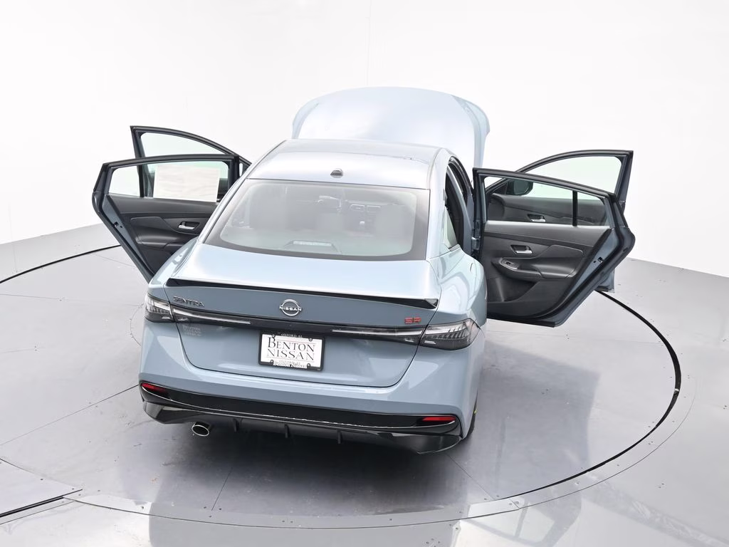 2026 Atlantic Gray Metallic Nissan Sentra SR FWD Sedan