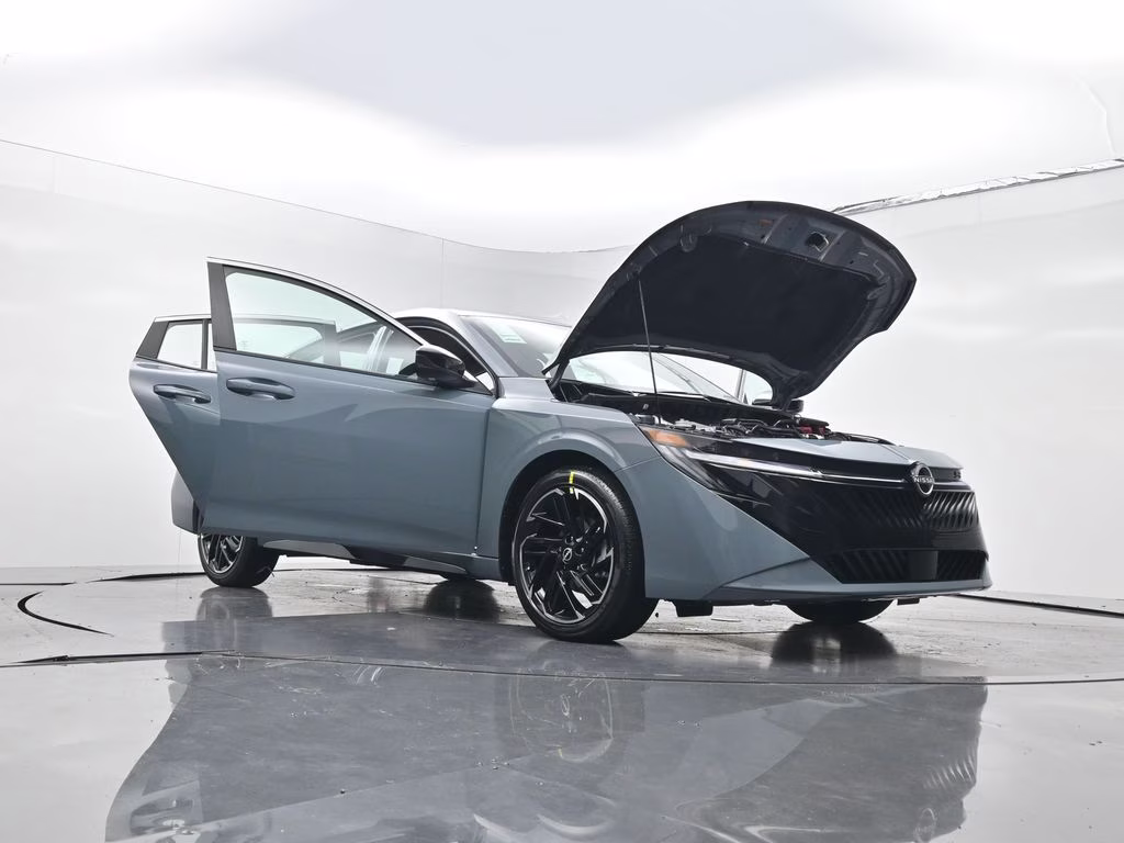 2026 Atlantic Gray Metallic Nissan Sentra SR FWD Sedan