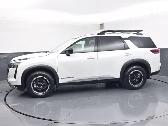 2026 Everest White Pearl Tricoat Nissan Pathfinder Rock Creek 4X4 SUV