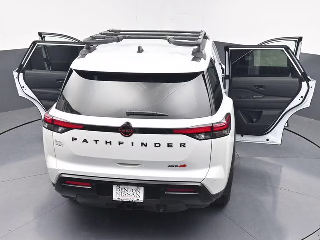 2026 Everest White Pearl Tricoat Nissan Pathfinder Rock Creek 4X4 SUV
