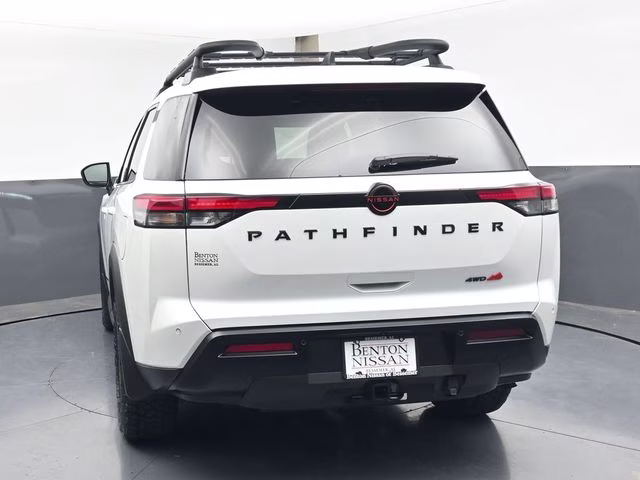 2026 Everest White Pearl Tricoat Nissan Pathfinder Rock Creek 4X4 SUV