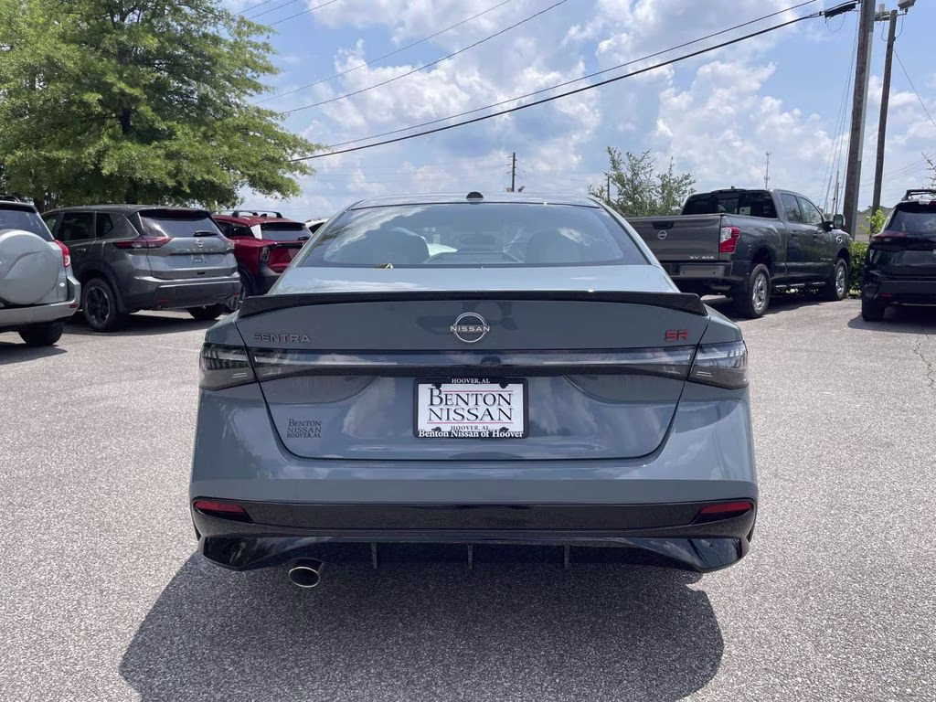 2026 Atlantic Gray Metallic Nissan Sentra SR FWD Sedan
